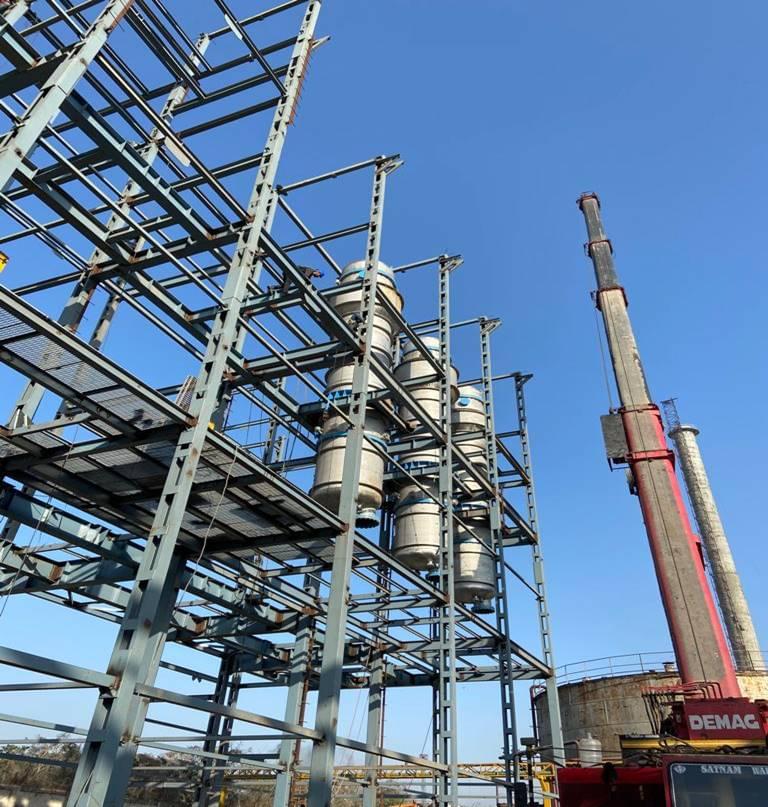 DSCL PROJECT ERECTION FOR ISGEC HEAVY ENGG.